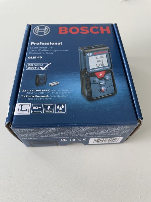 Лазерна ролетка BOSCH GLM 40 Professional