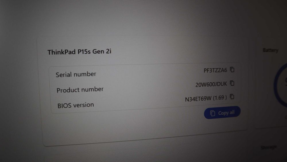 Lenovo ThinkPad P15s Gen2 FHD IPS Nvidia T500 /i7 1165G7/ 512GB/ 16GB