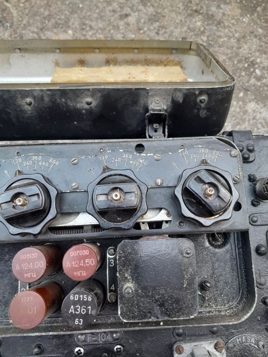 МИГ15,17,19 Стара Руска Военна Лампова  Самолетна радиостанция R 800-1