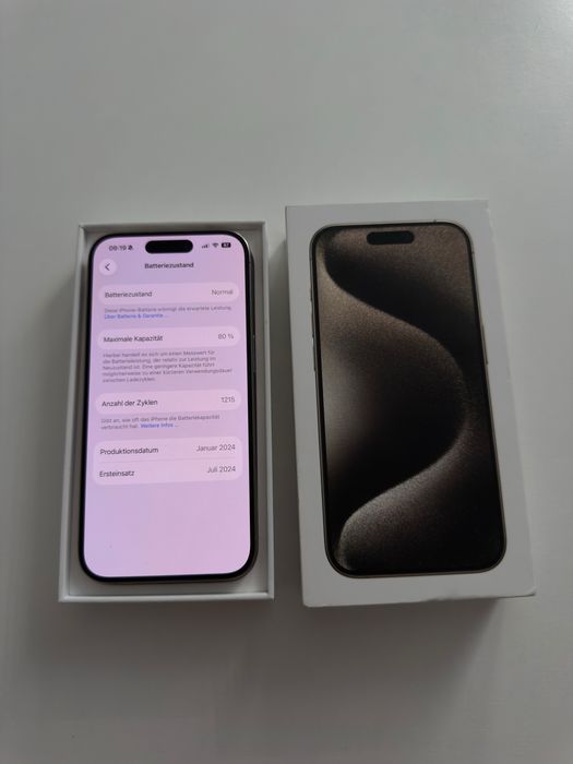 Iphone 15 Pro + Airpods Pro 2 + Зарядно. КАТО НОВ!