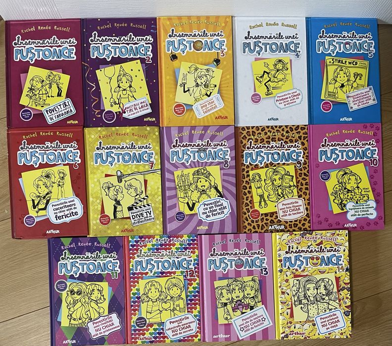 Serie Insemnarile unei pustoaice vol 1-14