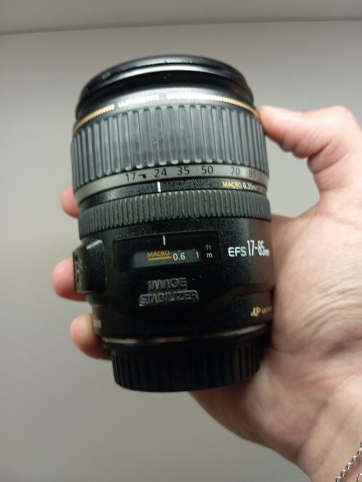 обьектив 17-85мм, неисправный