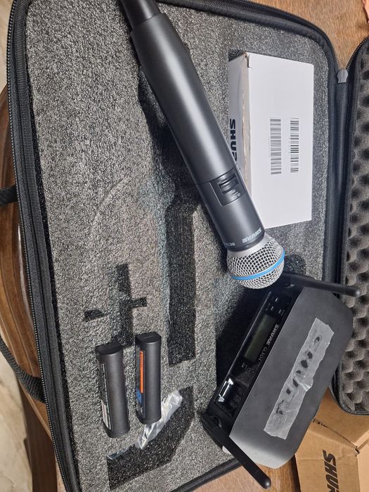 Shure glx d4/ beta 58 stare de functionare nou