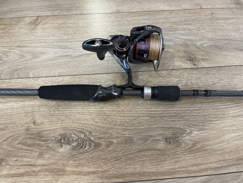 Vand lanseta spinning Okuma PCH Air 2,25 m actiune 5,21 g cu mulineta Daviva Fuego LT-C 3000 - IMPECABILE
