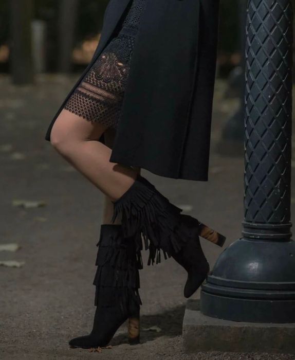 Cizme speciale Burberry piele intoarsa