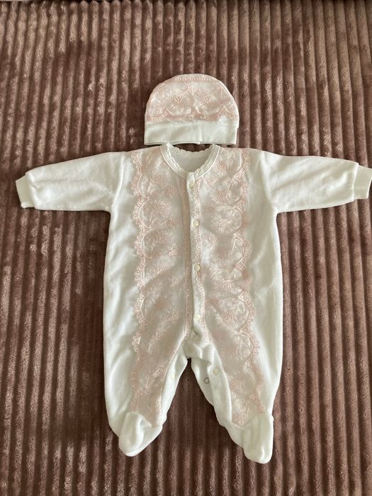 Слип + шапочка ползунки