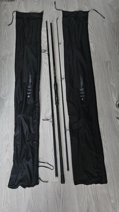 3  lansete crap Hakuyo Mtx 9 3.9m sau 3.6m
