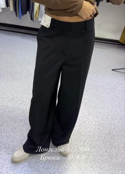 Продам черные брюки Uniqlo