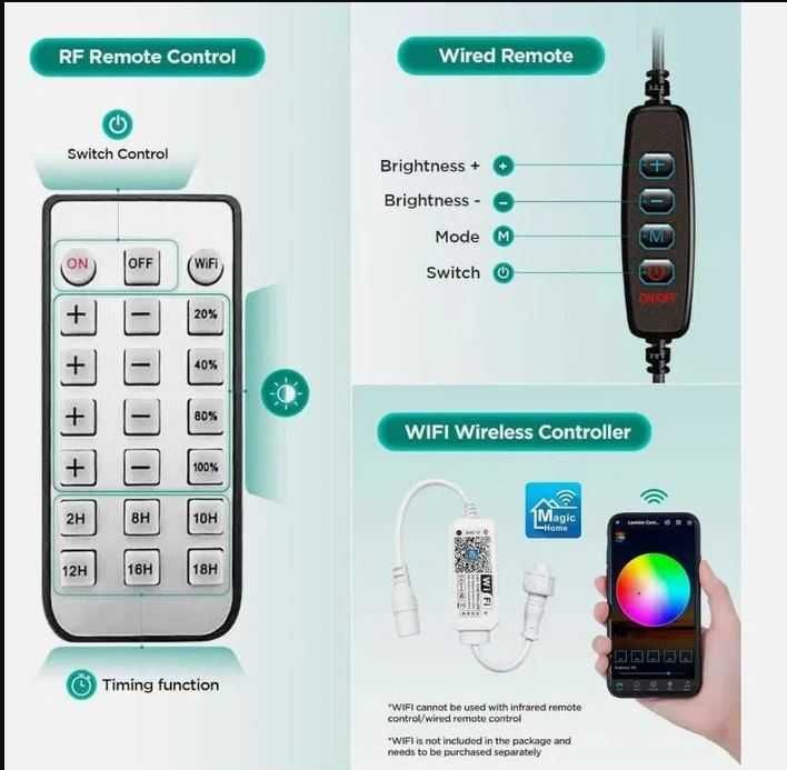 Lampa Lominie ASTA 120, 70 W, acvariu plantat apa dulce, telecomanda