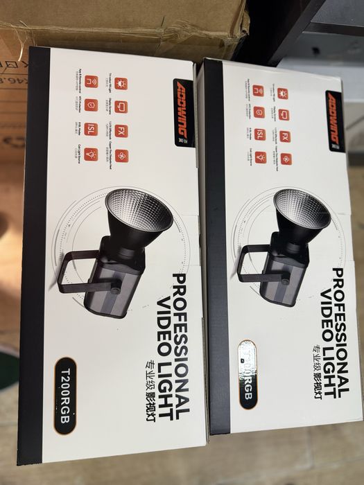 ADDWING PL-200 RGB projector lampa softbox