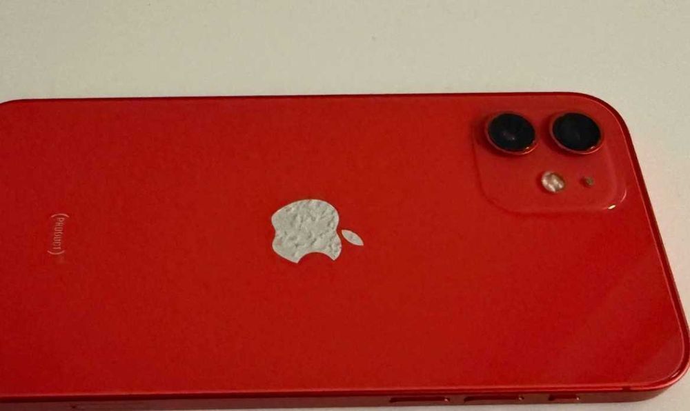 Iphone 12 , 128 GB , PRODUCT RED , baterie schimbata 100%