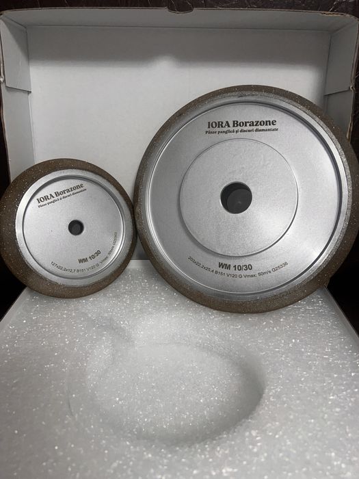 Discuri diamantate pentru ascutirea panzelor panglica !