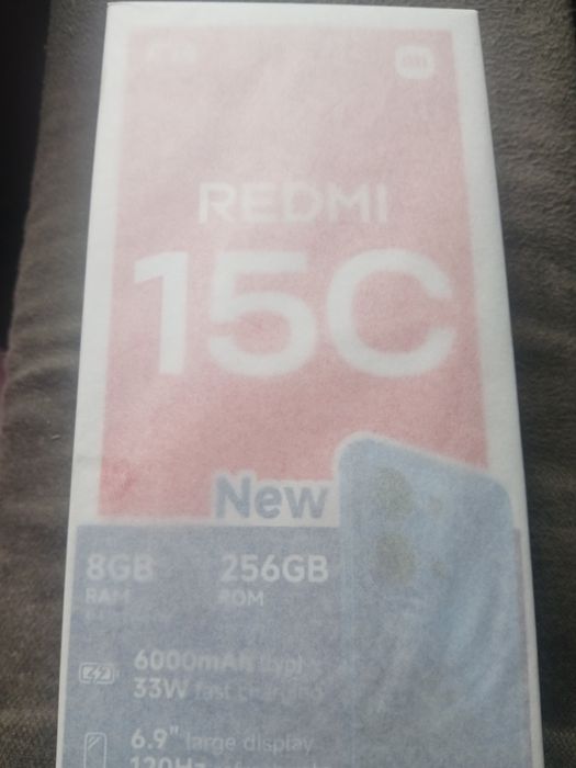 Vând redmi 15 c nou