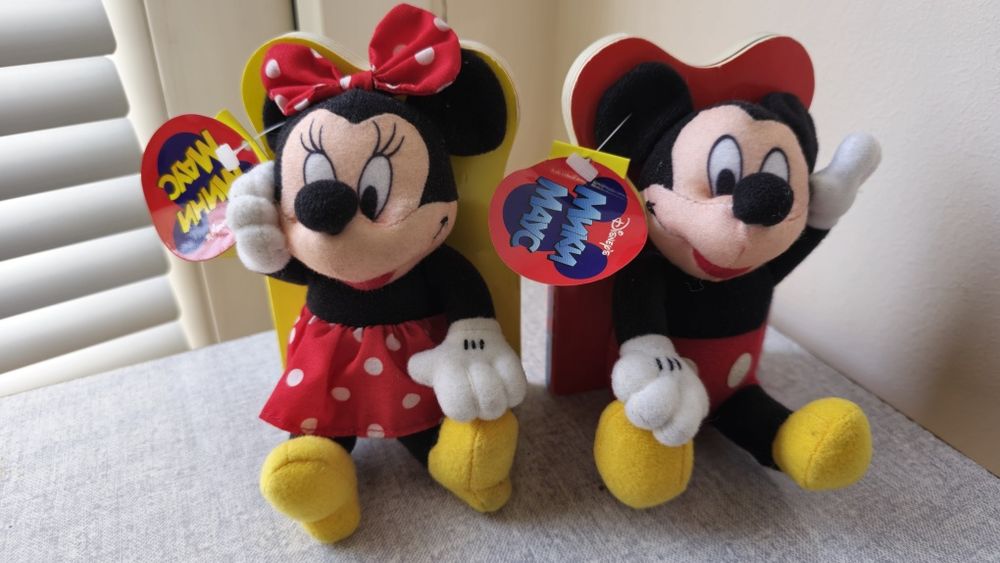 Комплект плюшени приказки Мики и Мини Маус