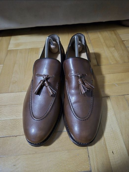 Pantofi premium Conezie Fe Rocca fu N., Goodyear Welted, Handmade - 42
