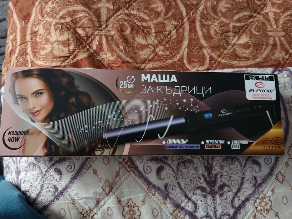 Професионална маша за къдрици 40w