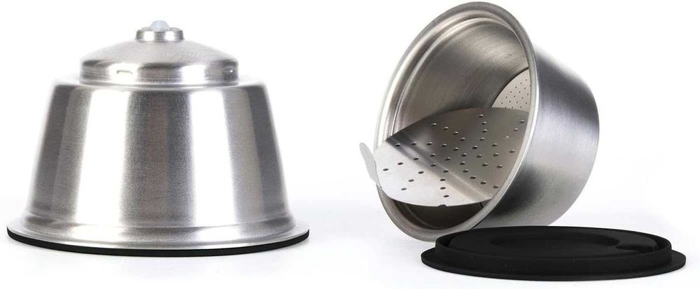 2 x Kit Capsula reutilizabila cafea Inox Pentru Dolce Gusto reincarcabila