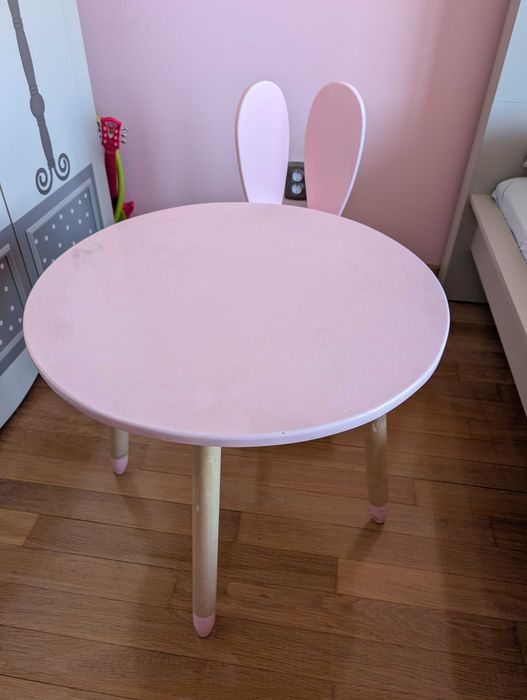 Детска маса и стол от MDF