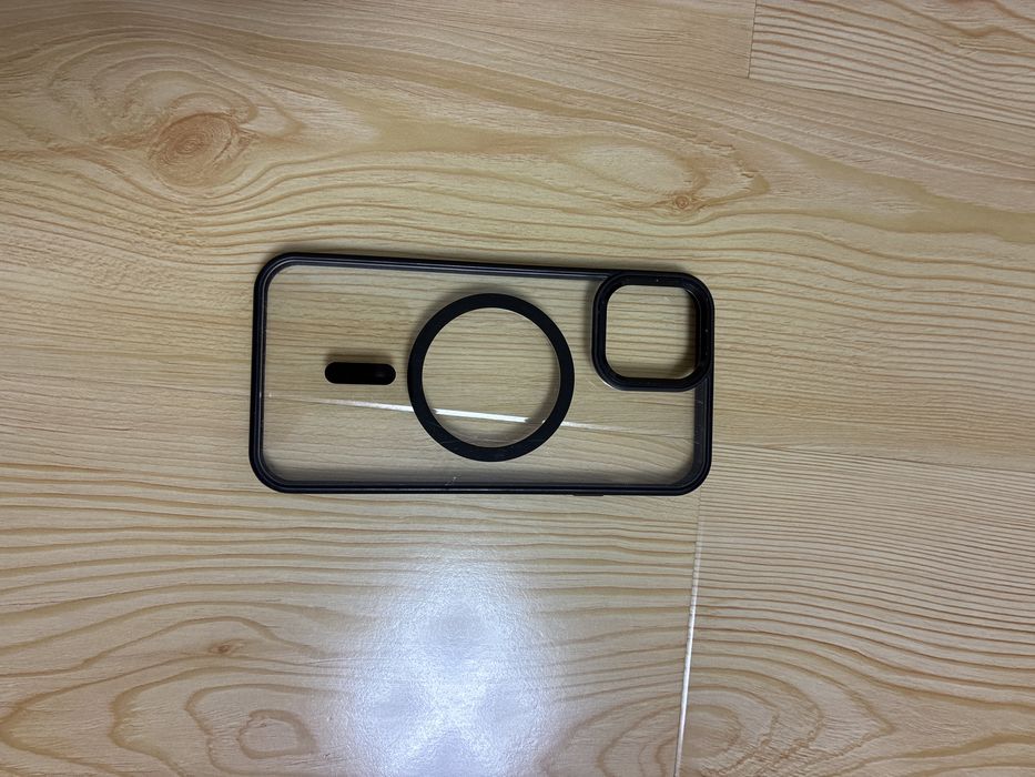 Husa  iPhone 12pro negru/mag safe