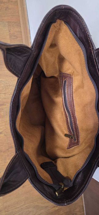 Дамска кожена чанта