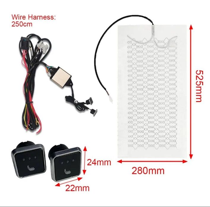 Продается Сиденья обогрев универсальный система. Подходит на любой авт