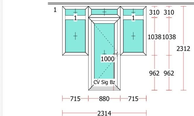 Ușă de terasă din aluminiu cu geam termopan + laterale fixe și luminatoare – 3 bucăți disponibile
