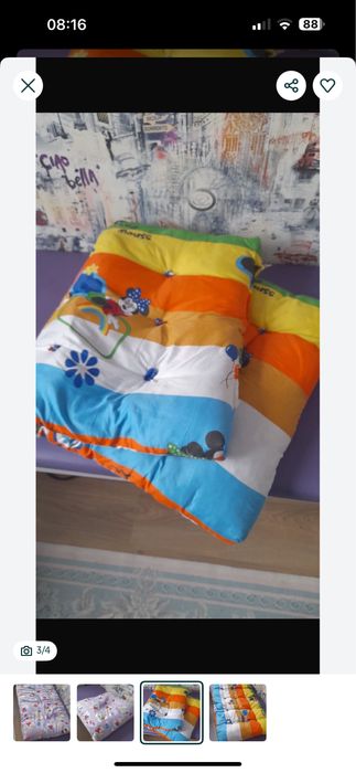 Детский новый матрас сатылады