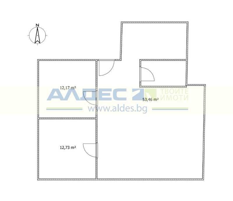 Продава се Тристаен апартамент в София, Оборище - 77 кв.м за 2468 €/кв.м - Снимка #1