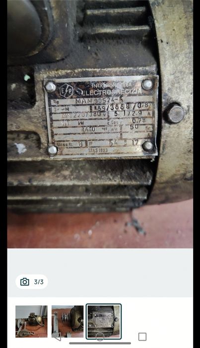 Motor electrit 1.1kw