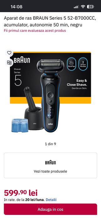 Braun Series 5 52-B7000CC