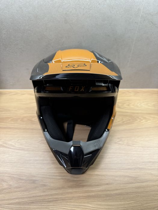 Cască FOX V1 MIPS XL [Black/Gold], ECE – doar 2 ieșiri