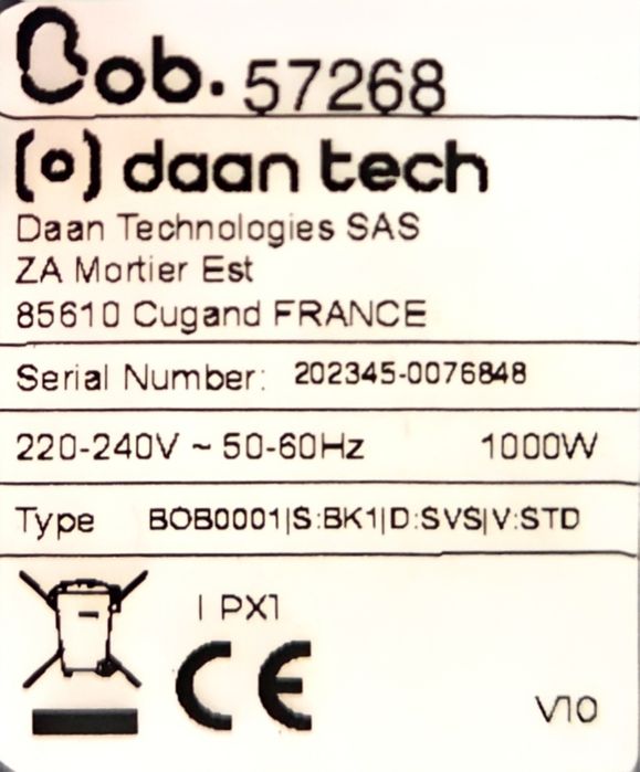 Минисъдомиялна BoB Daan tech