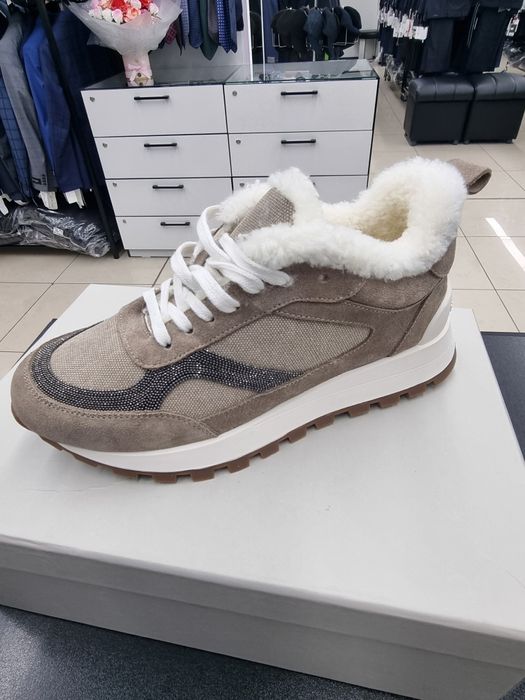 ДЕШЕВО! Продам зимние кроссовки BRUNELLO CUCINELLI, новые