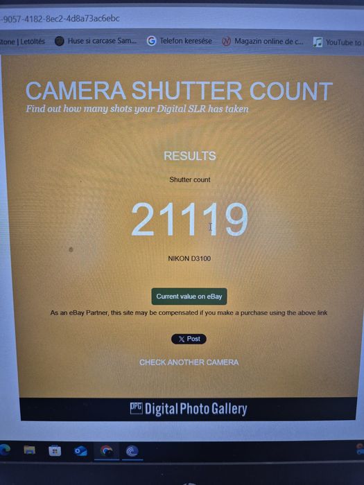 Nikon D3100 DSLR cu obiectiv TAMRON