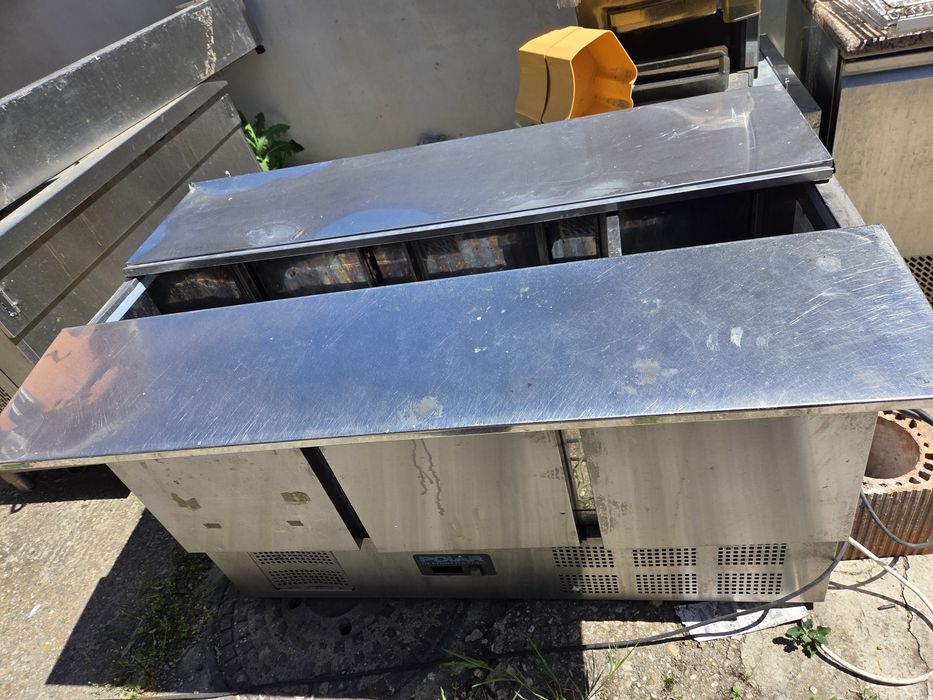 Vitrina rece, dulap cald inox, masa calda expunere