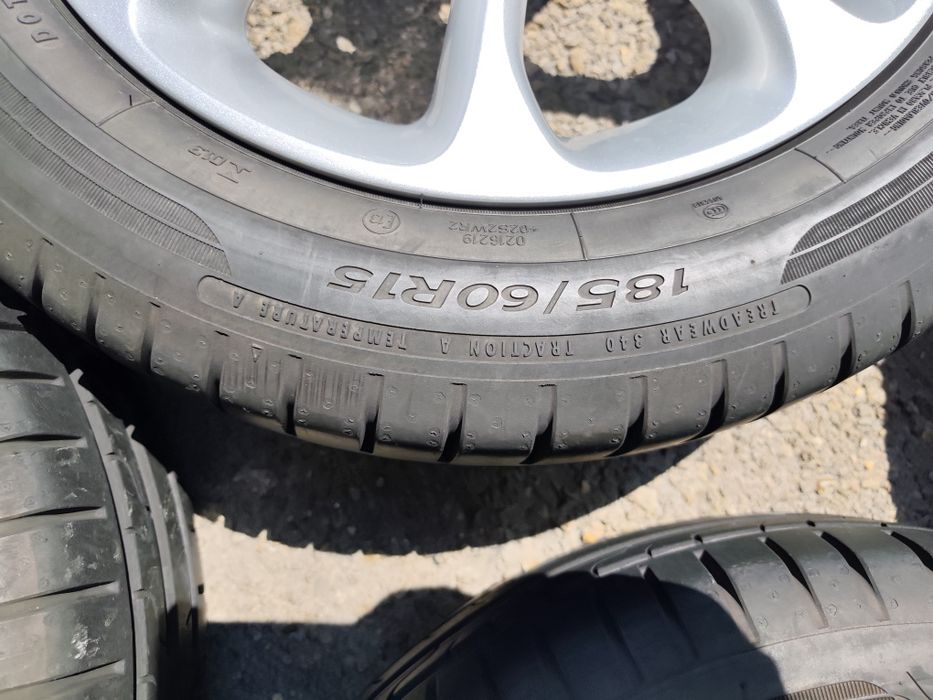 185/60/15" 166/65/15" 4бр Dunlop sport blue response, dot2315,7mm