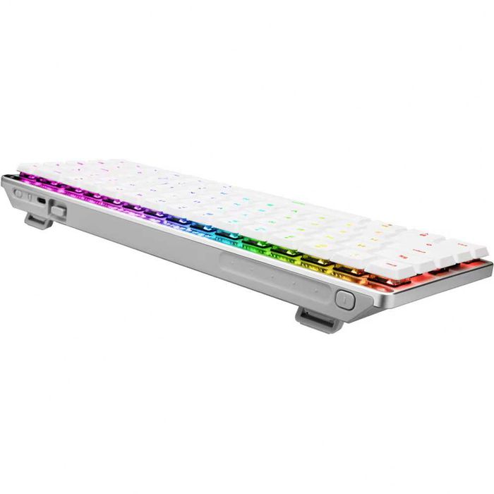Tastatura Gaming Wireless mecanica ASUS ROG Falchion RX Low Profile 90MP03EC-BKUA10 Bluetooth, RGB, alba garantie noua Sigilata