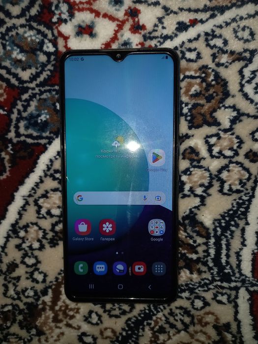 Galaxy A02 Ёмкость  памяти 32 ГБ