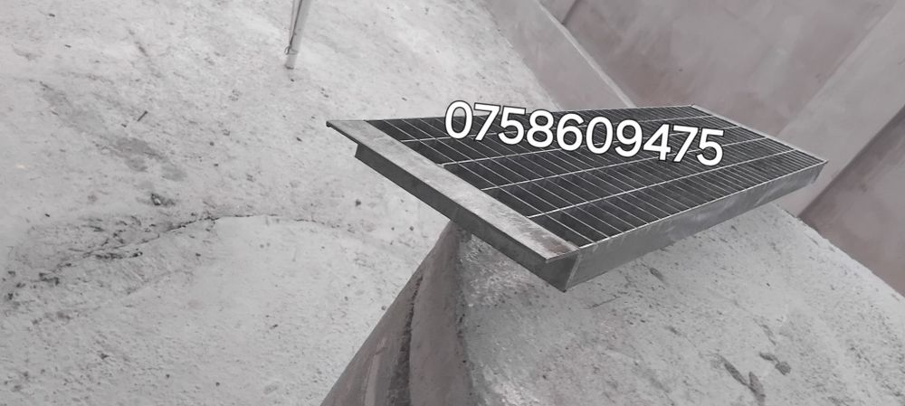 Trepte zincate 80x23