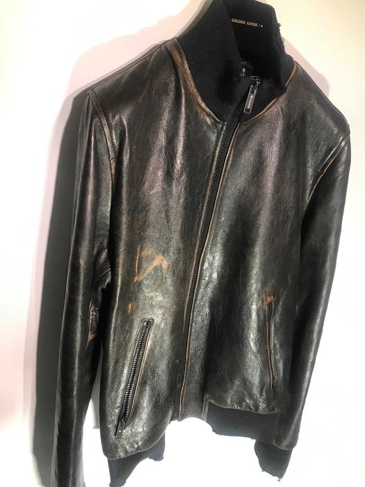 Golden Goose Leather Jacket