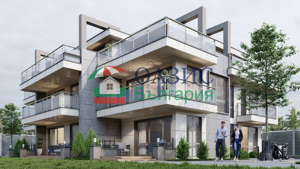 Апартамент с две спални на първа линия море – нов комплекс "Burgas Bay", между Поморие и Сарафово, 100.12 кв.м,
