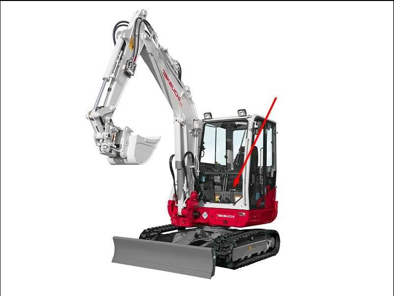 Parbriz/Geam/Luneta de jos pt Takeuchi 295W, Takeuchi 295W-2