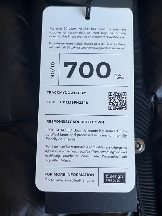 J.LINDEBERG : Ново дълго зимно яке с пух размер XS - S / Оригинал