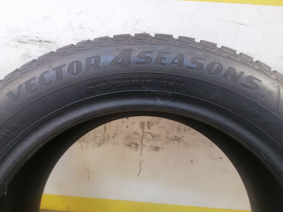 215/55/17  All Season 2x Goodyear 94v   dot 4423    6,,15mm