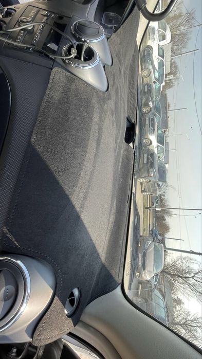 Накидка на панель/ алькантара