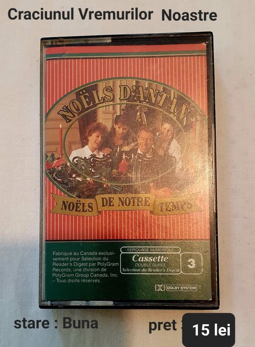 Casete audio vechi 4 bucati