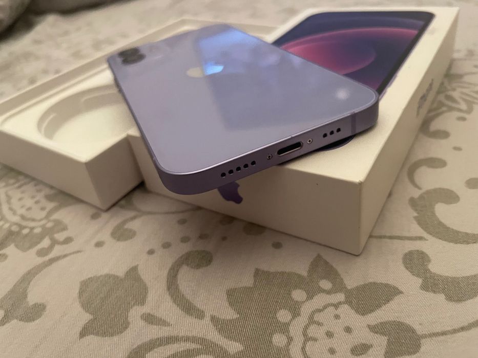 iPhone 12 Mov Purple 64 Gb orice rețea 10/10