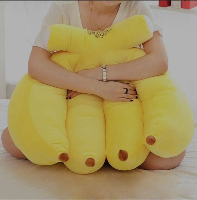 Игрушка-подушка бананы