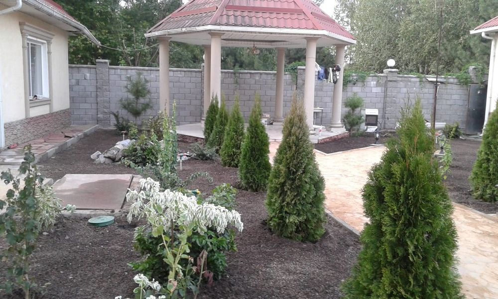 Рулонный газон, газон под ключ