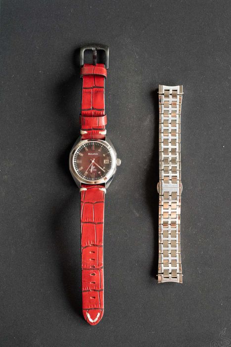 Bulova Jet Star roșu – ref. 96B401 | Full set